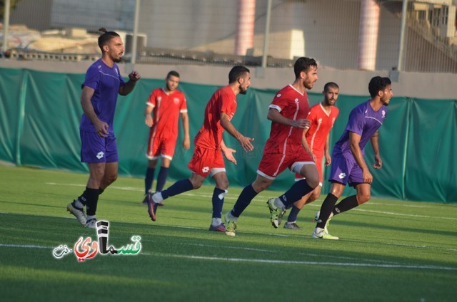 نادي الوحدة يطحن سروتكين4-0 على ارض الملعب الشرقي بالكادر المحلي واللاعب القسماوي يثبت نفسه